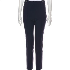 Salvatore Ferragamo Wool Skinny Leg Pants